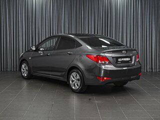 2015 Hyundai Solaris I Рестайлинг, серый, 1049000 рублей, вид 2