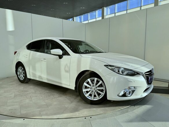 2014 Mazda 3 III (BM), белый - вид 2
