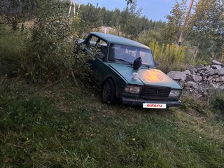 2005 Lada (ВАЗ) 2107, зелёный, 75000 рублей, вид 3
