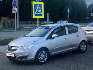 2007 Opel Corsa D, серебристый, 299500 рублей, вид 1