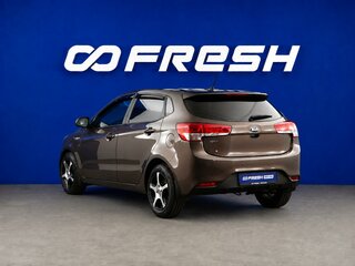 2015 Kia Rio III Рестайлинг, коричневый, 1074051 рублей, вид 2