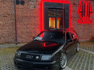 1992 Audi 100 IV (C4), синий, 500000 рублей, вид 1