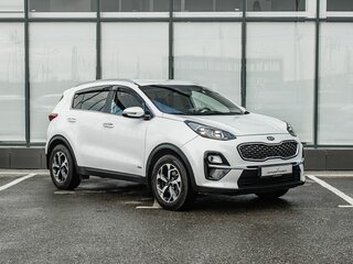 2020 Kia Sportage IV Рестайлинг, белый, 1860000 рублей, вид 5