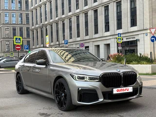 2020 BMW 7 серии 740d xDrive VI (G11/G12) Рестайлинг, серый, 6200000 рублей, вид 2
