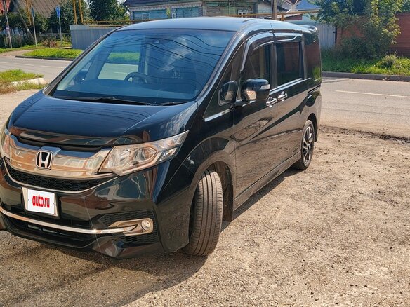 2015 Honda Stepwgn Spada V, чёрный, 1850000 рублей