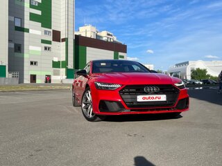 2019 Audi A7 55 TFSI II (4K), красный, 5100000 рублей, вид 4