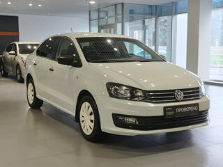 2019 Volkswagen Polo V Рестайлинг, белый, 1020000 рублей, вид 3