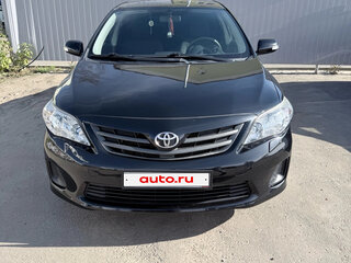 2010 Toyota Corolla X (E140, E150) Рестайлинг, чёрный, 800000 рублей, вид 1
