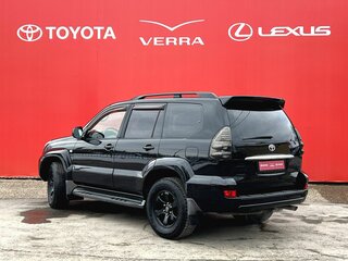 2008 Toyota Land Cruiser Prado 5-speed 120 Series Рестайлинг, чёрный, 1950000 рублей, вид 3