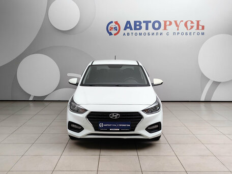 2018 Hyundai Solaris II, белый, 1037000 рублей, вид 3