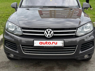 2011 Volkswagen Touareg II, чёрный, 1750000 рублей, вид 2