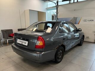 2003 Hyundai Accent ТагАЗ II, серый, 155000 рублей, вид 3