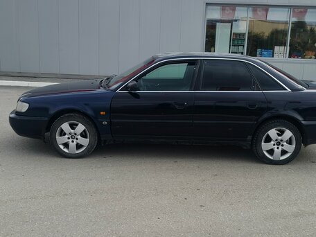 1995 Audi A6 I (C4), синий, 250000 рублей, вид 4