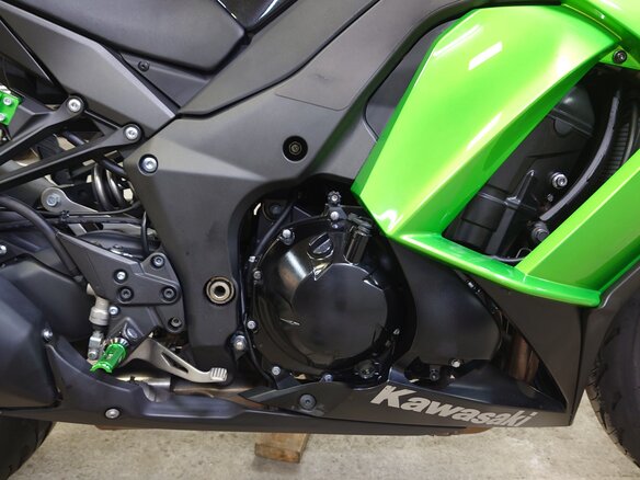 2015 Kawasaki Ninja 1000, зелёный, 715000 рублей - вид 13