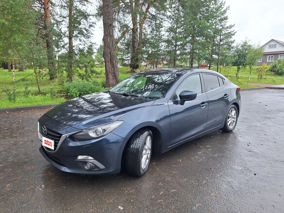 2014 Mazda 3 III (BM), синий, 1350000 рублей