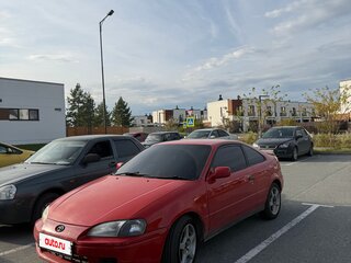 1997 Toyota Cynos II (L52, L54), красный, 175000 рублей, вид 2