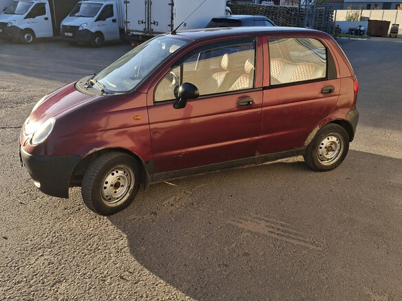 2008 Daewoo Matiz I Рестайлинг, пурпурный, 90000 рублей - вид 3