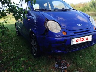 2008 Daewoo Matiz I Рестайлинг, синий, 110000 рублей, вид 2