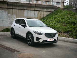 2015 Mazda CX-5 I Рестайлинг, белый, 2200000 рублей, вид 4