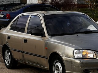 2006 Hyundai Accent ТагАЗ II, бежевый, 180000 рублей, вид 3