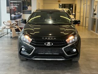 2020 Lada (ВАЗ) Vesta SW Cross I, чёрный, 1110000 рублей, вид 2