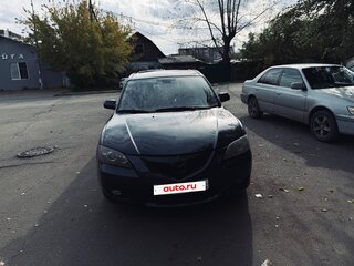 2006 Mazda 3 I (BK) Рестайлинг, чёрный, 430000 рублей, вид 4