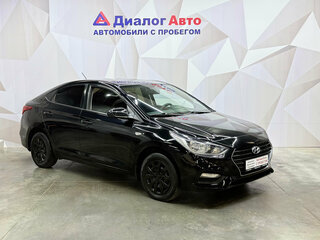 2018 Hyundai Solaris II, чёрный, 1050000 рублей, вид 3