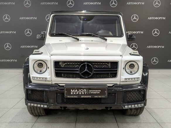 2016 Mercedes-Benz G-Класс 500 II (W463) Рестайлинг 4, белый, 5490000 рублей - вид 2