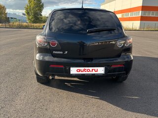 2007 Mazda 3 I (BK) Рестайлинг, чёрный, 480000 рублей, вид 3
