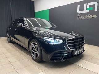 2020 Mercedes-Benz S-Класс 400 d 4MATIC VII (W223), чёрный, 8900000 рублей, вид 1