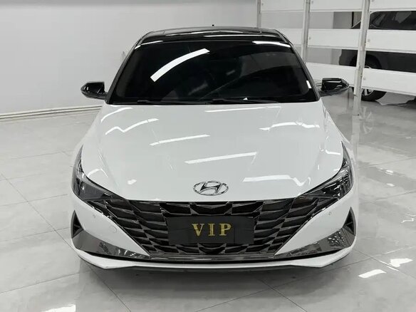 2022 Hyundai Elantra VII (CN7), белый - вид 1