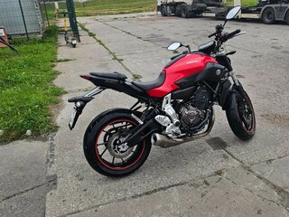 2014 Yamaha MT-07 (FZ-07), пурпурный, 610000 рублей, вид 5