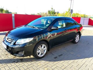 2007 Toyota Corolla X (E140, E150), чёрный, 1050000 рублей, вид 1