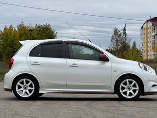 2015 Nissan March IV (K13) Рестайлинг, белый, 730000 рублей, вид 4