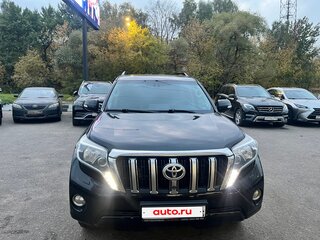 2017 Toyota Land Cruiser Prado 150 Series Рестайлинг 1, чёрный, 3100000 рублей, вид 1