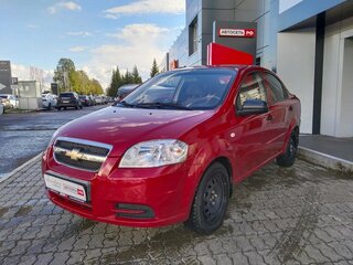 2008 Chevrolet Aveo I Рестайлинг, красный, 338496 рублей, вид 3