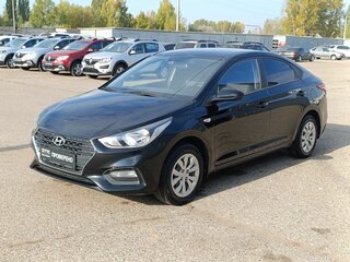 2018 Hyundai Solaris II, чёрный, 1149000 рублей, вид 1