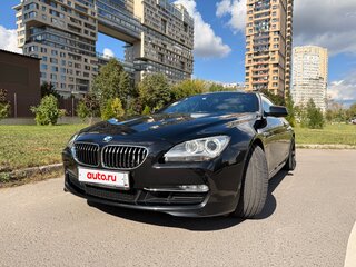 2013 BMW 6 серии Gran Coupe 640i III (F06/F13/F12), чёрный, 2400000 рублей, вид 4