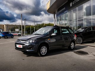 2016 Lada (ВАЗ) Kalina II, серый, 500000 рублей, вид 2