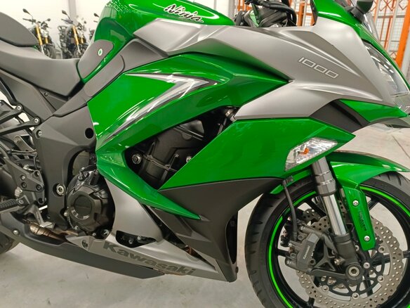 2019 Kawasaki Ninja 1000, зелёный, 950000 рублей - вид 9
