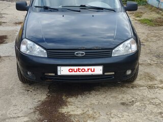 2011 Lada (ВАЗ) Kalina I, чёрный, 190000 рублей, вид 1