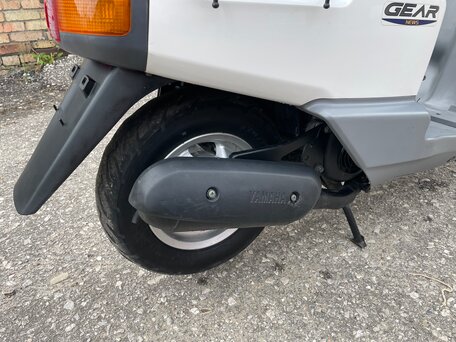 2002 Yamaha Gear, белый, 78000 рублей, вид 3