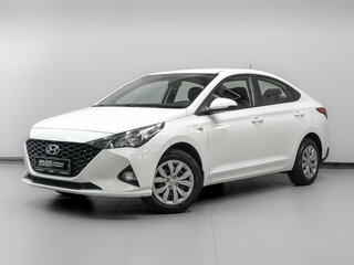 2022 Hyundai Solaris II Рестайлинг, белый, 1460000 рублей, вид 1