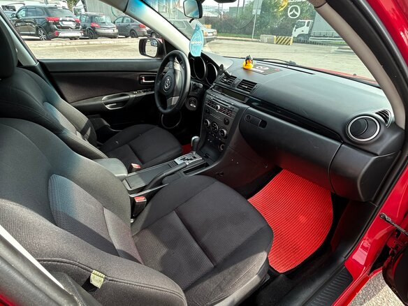 2006 Mazda 3 I (BK) Рестайлинг, красный, 232000 рублей - вид 8