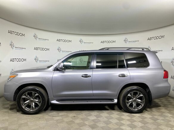 2008 Lexus LX 570 III, серый - вид 3
