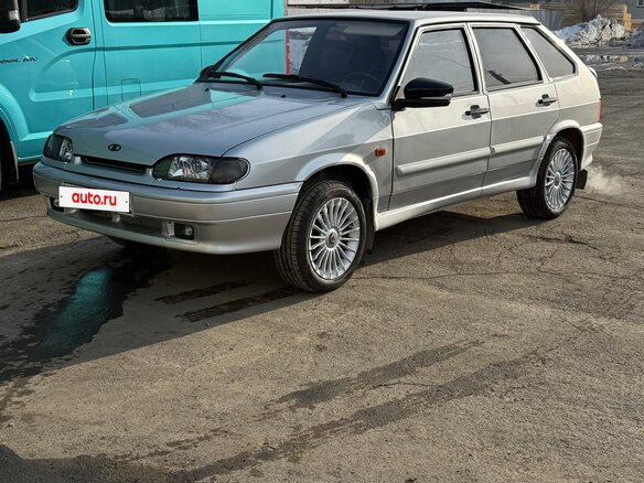 2008 Lada (ВАЗ) 2114, серебристый, 350000 рублей