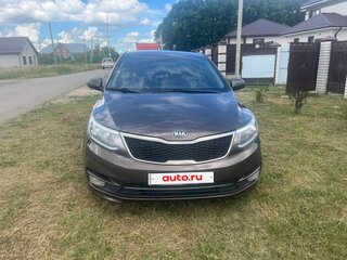 2016 Kia Rio III Рестайлинг, коричневый, 1100000 рублей, вид 2