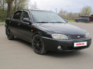 2007 Kia Spectra I Рестайлинг 2, чёрный, 380000 рублей, вид 2