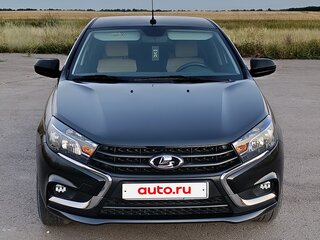 2017 Lada (ВАЗ) Vesta I, чёрный, 785000 рублей, вид 2