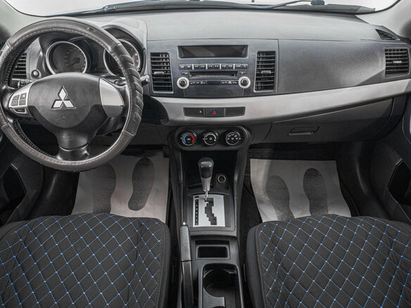 2007 Mitsubishi Lancer X, синий - вид 8
